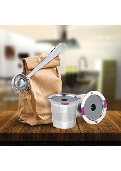 Yeniden Kullanılabilir K Fincan Kahve Filtresi Paslanmaz Çelik Yeniden Kullanılabilir K Fincan Kahve Kapsül Filtreleri Keurig 1 0 2 0 (Yurt Dışından) modelleri