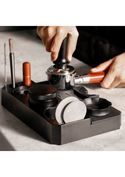 Espresso Kurcalama Sahibi Kaymaz Espresso Kurcalama Ped Tutucu Tezgah Için Espresso Istasyonu (Yurt Dışından) fiyatları