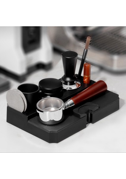 Espresso Kurcalama Sahibi Kaymaz Espresso Kurcalama Ped Tutucu Tezgah Için Espresso Istasyonu (Yurt Dışından) modelleri