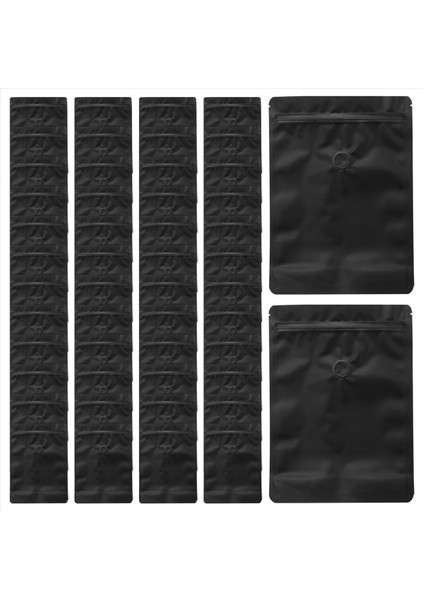 150PCS Matt Alüminyum Folyo Kahve Vanası Fermuar Kapatma Çantası Dikey Alüminyum Folyo Kahve Çekirdeği Tek Yönlü Egzoz Valf Torbası (Yurt Dışından) modelleri