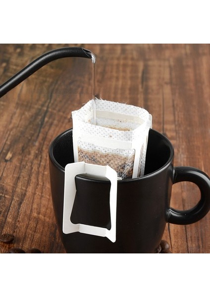 50 Pcs Taşınabilir Kahve Filtre Kağıt Torba Asılı Kulak Yan Damla Kahve Çantası Tek Kullanımlık Taşınabilir Damla Filtreler Çanta (Yurt Dışından) fiyatları
