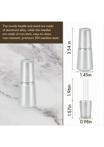 Wdt Espresso Aracı Espresso Dağıtım Aracı Espresso Distribütörü Için Barista Için Iğneler Espresso Kahve Karıştırıcısı (Yurt Dışından) indirimleri