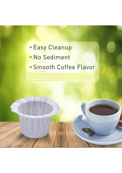 Tek Kullanımlık Kahve Kağıdı Filtresi 300 Sayı Keurig Coffee Maker 2 0 ve 1 0 Için 2 Paket Yeniden Kullanılabilir K Cup Kahve Pod (Yurt Dışından) fırsatları