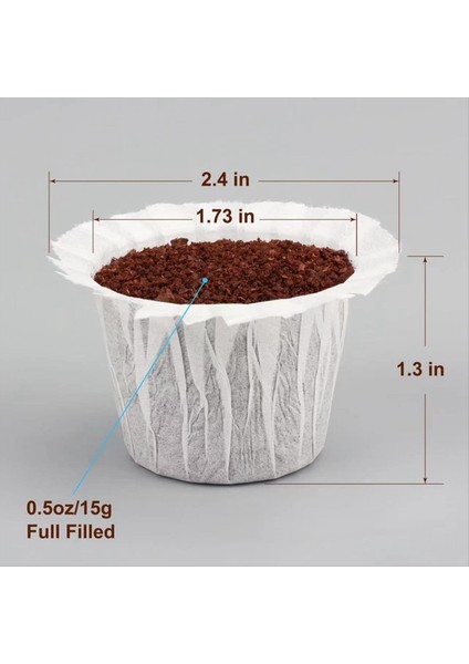 Tek Kullanımlık Kahve Kağıdı Filtresi 300 Sayı Keurig Coffee Maker 2 0 ve 1 0 Için 2 Paket Yeniden Kullanılabilir K Cup Kahve Pod (Yurt Dışından) indirimleri