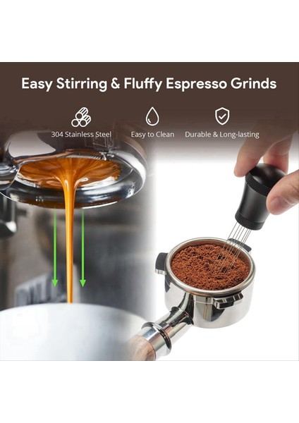 54MM Espresso Kahve Aksesuarları Kiti Espresso Kurcalama Seti Breville 8 Serisi Aksesuarlı 54MM Kahve Kurcalama Kiti (Yurt Dışından) modelleri