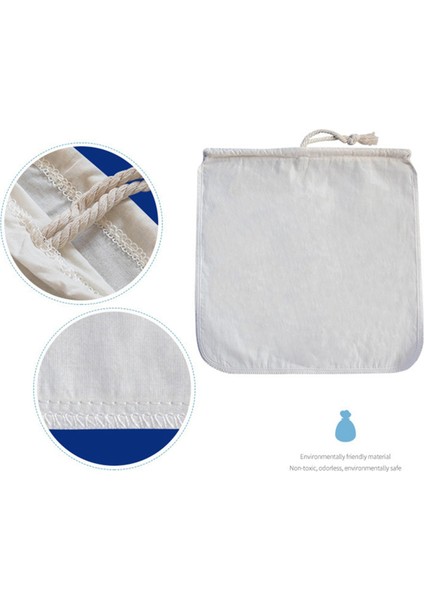 4 Pack Organik Yeniden Kullanılabilir Soğuk Kahve Demleme Filtreleri Çanta 12 Inç Şarap Demleme Filtreleri Çevre Dostu Örgü Pamuk Toddy Filtre (Yurt Dışından) modelleri