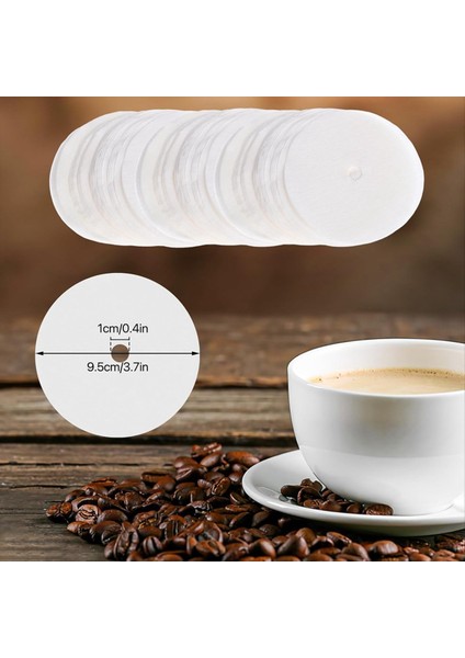 500PCS Sayma Perkolator Kahve Filtreleri 3 75 Inç Doğal Ahit Edilmeyen Tek Kullanılabilir Kahve Filtresi Disk Kahve Filtreleri Beyaz (Yurt Dışından) indirimleri