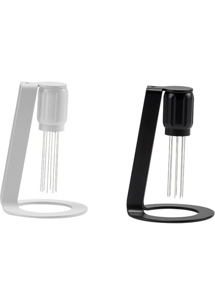 2 Adet Kahve Bezi Tozu Iğne Paslanmaz Çelik Gevşek Toz Iğne Ajitatörü Taban Standı Depolama (Yurt Dışından) fiyatları