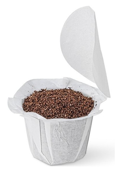 150PCS Kahve Filtre Kağıt Kupa Gıda Sınıfı Filtre Kağıt Tutucu Kahve Makinesi Kağıt Filtre Kapsülü K Kupa Kapak (Yurt Dışından) modelleri