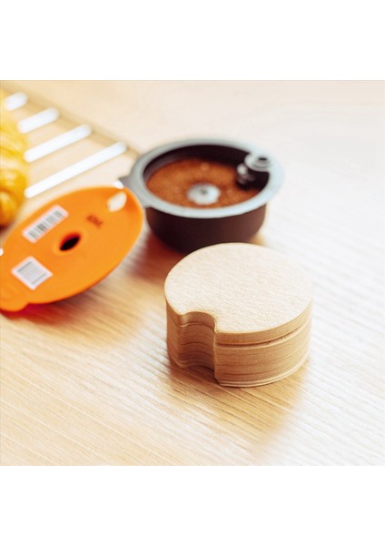 Bosch Yeniden Kullanılabilir Tassimo Kahve Kapsülü Için 400X Tek Kullanımlanabilir Kağıt Filtresi Bloktan Koruyun Temizlik Için Kapsül Keep (Yurt Dışından)