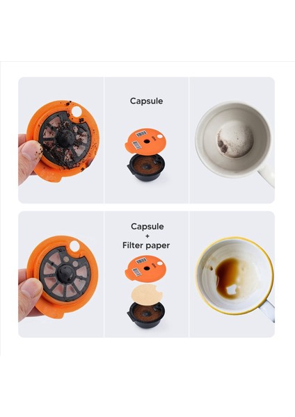 Bosch Yeniden Kullanılabilir Tassimo Kahve Kapsülü Için 400X Tek Kullanımlanabilir Kağıt Filtresi Bloktan Koruyun Temizlik Için Kapsül Keep (Yurt Dışından) indirimleri