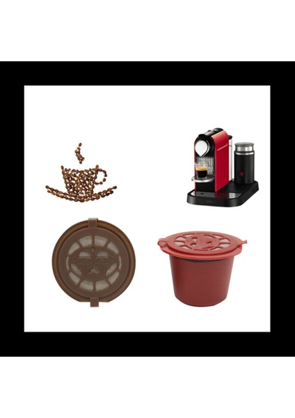 Nespresso Makineleri Için 20 Adet Paslanmaz Çelik Filtre Yeniden Kullanılabilir Kahve Kapsülleri (B) (Yurt Dışından) modelleri