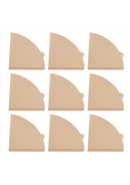 200PCS Kahve Filtreleri Kağıtları 2 Koni Kağıt 1-4 Fincan V60 Için Doğal Kağıt Kahve Filtresi Kahve Damalı Konileri (Yurt Dışından) fırsatları