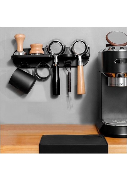 58MM Kahve Seti Portafilter Depolama Duvar Rafı Kendinden Yapışkan Duvar Montajı Espresso Kahve Filtre Tutucu (Yurt Dışından) modelleri