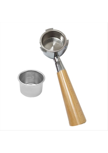 51MM Portafilter Delonghi Için 3 Kulak EC680/685 Kahve Makinesi Dört Kişi Için 51MM Toz Kase Içerir B (Yurt Dışından)