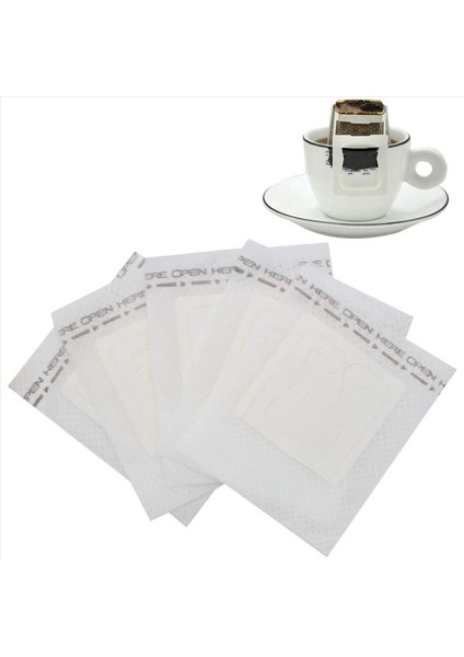 60 x Damla Kahve Filtreleri Çanta Asılı Kulak Kağıdı Kahve ve Çay Seti Filtreleri Asılı Kahve Boş Çanta (Yurt Dışından) fiyatları