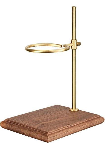 Kahve Makinesi Üzerine Dökün Ahşap Taban Ayarlanabilir Lik Raf Dripper Filtre Tutucusu Manuel Demleme Ceviz Ahşap (Yurt Dışından) fiyatları