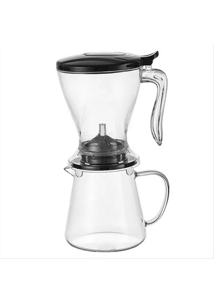 Kapaklı Büyük Kapasiteli Kahve Filtre Kupası - El Demle Damla Kahve ve Çay Infuser Espresso Pot Buz Içecekleri Için Ideal (Yurt Dışından)