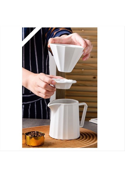 Kahve Damağı Filtresi 1-2 Subs Seramik Kahve Damatı Kalıcı Filte 400ML Için Ayrı Bir Stand ile Kahve Makinesine Dökülür (Yurt Dışından) fırsatları