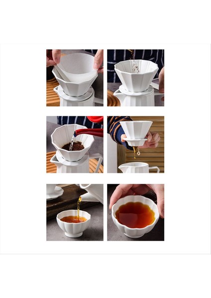 Kahve Damağı Filtresi 1-2 Subs Seramik Kahve Damatı Kalıcı Filte 400ML Için Ayrı Bir Stand ile Kahve Makinesine Dökülür (Yurt Dışından) indirimleri