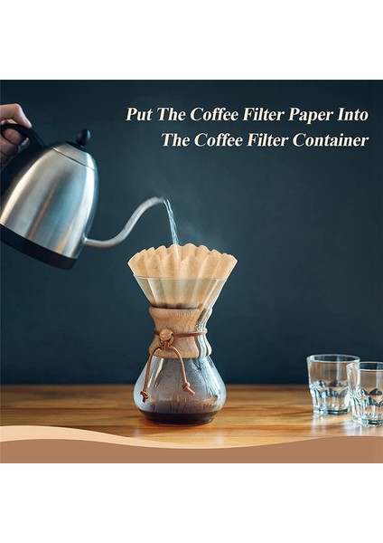 200 Sayı 1-4 Sub Kahve Filtreleri Küçük Kahve Kağıt Filtreleri Tek Kullanımlık Sepet Filtreleri Kahverengi (Yurt Dışından) indirimleri