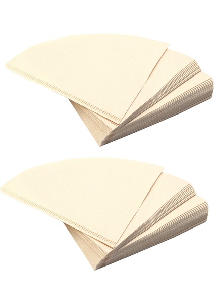 80X V60 Filtre Kupası Özel 102 Kahve Filtre Kağıt Kahve Filtre Kağıtları Ağarsız Ahşap Damla Kağıt Koni Şekli (Yurt Dışından)