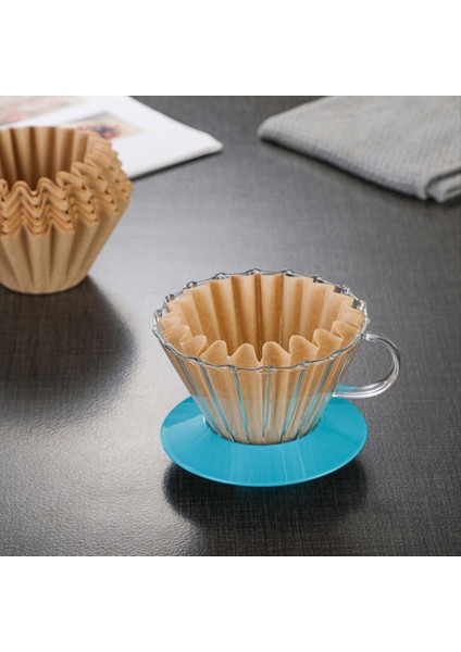 Kahve Filtre Kağıdı Damla Kahve Filtre Kağıt Kek Filtre Kupa Kahve Filtre Kağıdı Gerçek Renk (Yurt Dışından) fırsatları