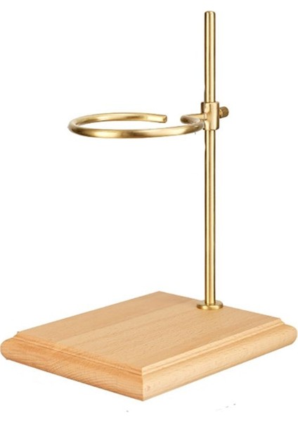 Kahve Makinesi Üzerine Dökme Ahşap Taban Ayarlanabilir Lik Raf Dripper Filtre Tutucusu Manuel Demleme Kayın Ahşabı (Yurt Dışından) indirimleri