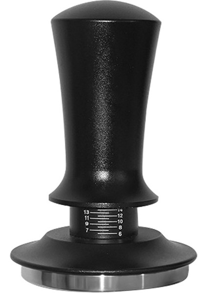 53MM Kahve Kurcalama Ayarlanabilir Sabit Kuvvet Tozu Kurcalama Espresso Iplik Kurcalama Tozu Ölçekli Pres Çekiç (Yurt Dışından)