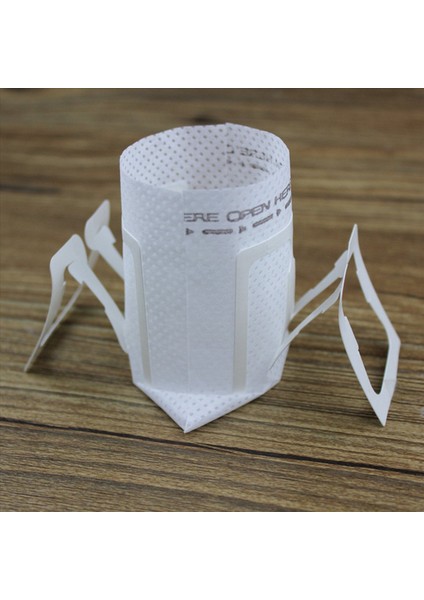 300PCS Tek Kullanımlık Kahve Filtre Çantaları Damla Taşınabilir Asılı Kulak Tarzı Kağıt Ev Ofis Seyahat Kahve Araçları (Yurt Dışından) modelleri