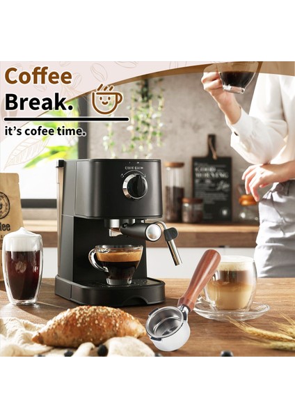 Delonghi EC680/EC685 Kahve Makinesi Filtresi 51MM Üç Kulak Ahşap Sap Için Dipsiz Portafilter 51MM (Yurt Dışından) indirimleri