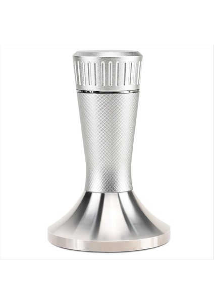 53 3mm Espresso Kurcalama 2 Arada Premium Barista Kahve Kurcalama ve Wdt Aracı Paslanmaz Çelik Taban Kurcalama Gümüşü (Yurt Dışından)