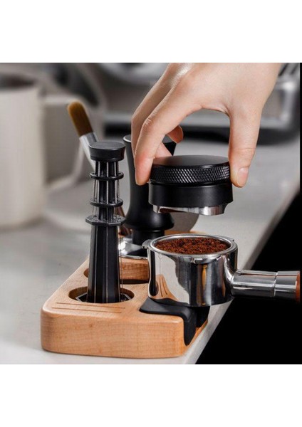 2pcs Kahve Makinesi Tapı Aksesuarları Depolama Dağıtıcı Tutucu Universal Coffee Pres Tutucu Aksesuarları B (Yurt Dışından) modelleri