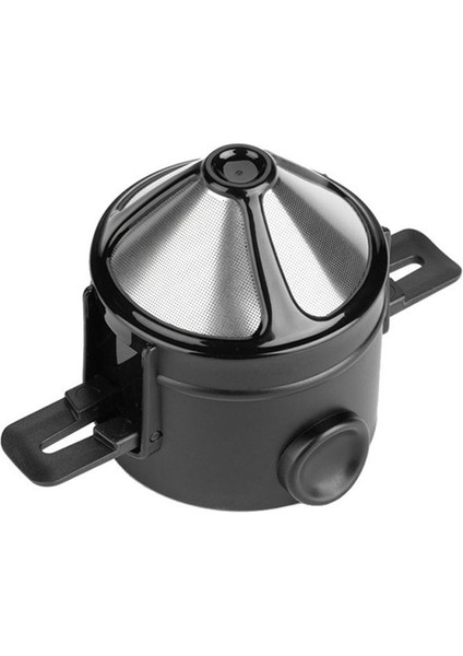Taşınabilir Kahve Filtresi Yeniden Kullanılabilir Huni Çay Infüzörü Paslanmaz Çelik Mini Dripper Kahve Damkı Ev Ofisi Için Trave-A (Yurt Dışından) indirimleri
