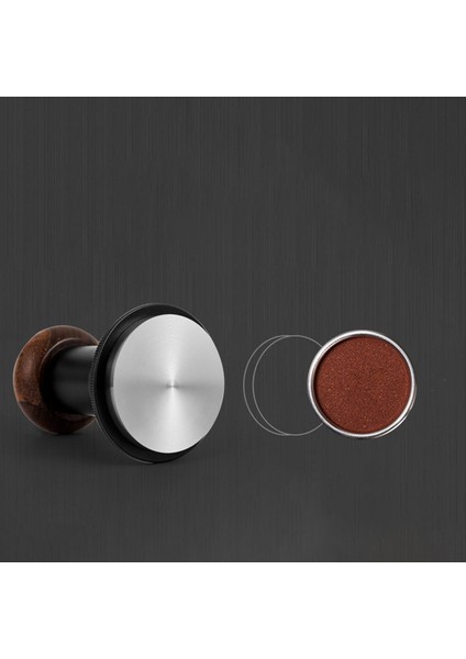 Kahve Kurcalama Tozu Çekiç Presleme Ahşap Sapı Kahve Distribütörü Kahve ve Espresso Mat Tozu Çekiç 51MM (Yurt Dışından) modelleri
