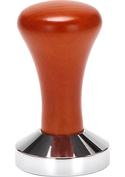 Kahve Tercüman Ahşap Tutar Barista Espresso Makinesi Öğütücü 51MM Kahve ve Espresso Toz Çekiç Kahve Renk (Yurt Dışından)