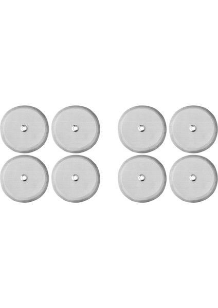 Paslanmaz Çelik Yedek Kahve Filtre Mesh 1000 ml 8 Su Bardağı Fransız Pres Kahve Makineleri ve Çay Makineleri Için 8 Adet 4 (Yurt Dışından)