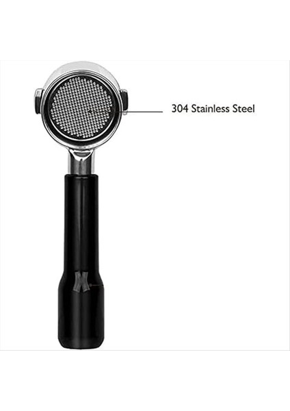 51MM Delonghi ECP3420 EC155 BCO430 EC260 51MM Dipsiz Portafilter 2 Kulak Yedek Parçaları (Yurt Dışından) fiyatları