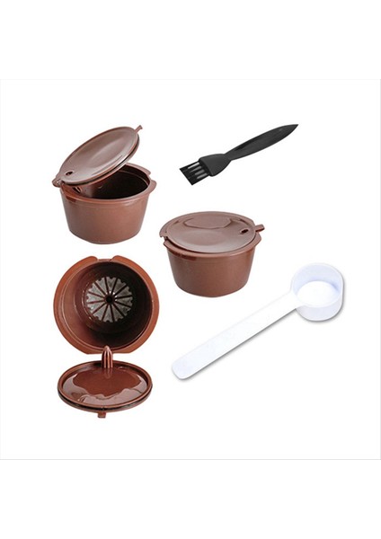 Dolce Gusto Makinesi Için Yeniden Kullanılabilir Pod Doldurulabilir Filtre Pod Kapsül Bardak Kahve Siyah (Yurt Dışından) fırsatları