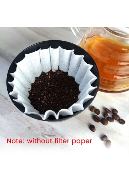 Kahve Filtre Kupası Kahve Dripper El Kahve Büyük Kapasiteli Filtre Kupası 40-60G Seyahat Ofisi Için Yeniden Kullanılabilir Kahve Filtresi (Yurt Dışından) fırsatları