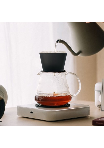 Kahve Filtre Kupası Kahve Dripper El Kahve Büyük Kapasiteli Filtre Kupası 40-60G Seyahat Ofisi Için Yeniden Kullanılabilir Kahve Filtresi (Yurt Dışından) indirimleri