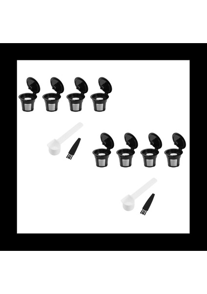 Keurig Için K Cups Için 2x Yeniden Kullanılabilir - Keurig Kahve Makineleri Için Fit 1 0 ve 2 0 Doldurulabilir Kcups Kahve Filtreleri Keurig Için Herkes Için (Yurt Dışından) fırsatları