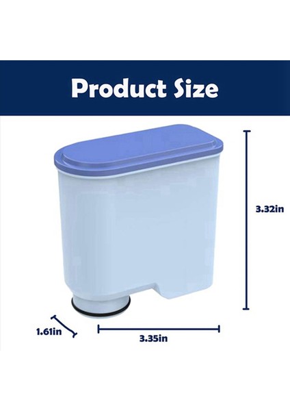 2x CMF009 Kahve Makinesi Su Filtresi Philips Saeco Aquaclean CA6903 / 10/00 / 01/22/47 Su Filtresi (Yurt Dışından) fırsatları