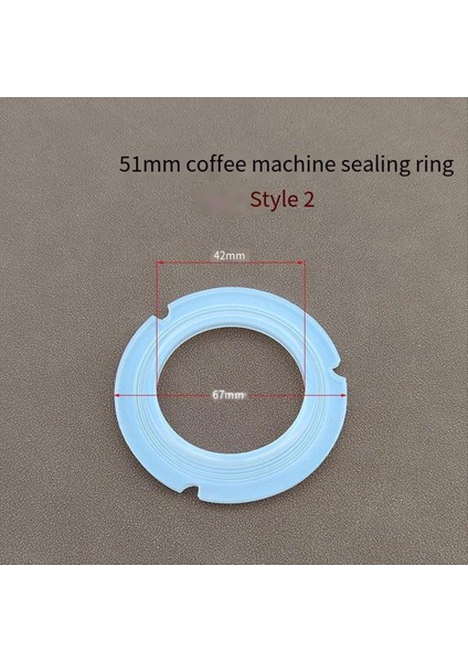 Kahve Makinesi Kolu Lastik Halka Aksesuarları 51MM Için Silikon Sızdırmazlık Contası Için (Yurt Dışından) modelleri