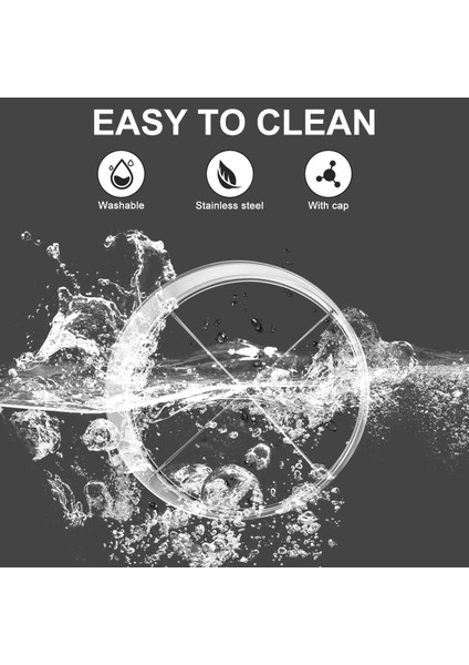 Bahçe Saksı Örgü Elek Elleği Tavası - Paslanmaz Çelik Karışım Toprak Filtresi 4 Elek Örgü Filtresi (1/8in 1/4in 3/8in ve 1/2in) (Yurt Dışından) fiyatları