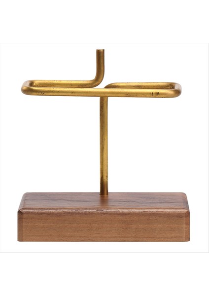 Kahve Filtreleme Kağıdı Tutucu Filtre Raf Bakır Pirinç Filtre Kağıt Depolama Tutucu Ahşap Base Aksesuarları Raca (Yurt Dışından)