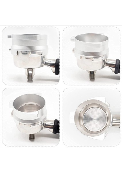 4x Espresso Dozlama Hunisi Alüminyum Metal Barista Kahve Dozlama Hunisi 54MM Breville Portafilter Için Uyumlu (Yurt Dışından)