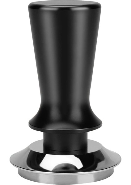 Yay Yüklü Kurcalama Alet Tozu ile Kalibre Espresso Kurcalama Kahve Kurcası Düz Paslanmaz Çelik TABAN-53MM ile Pres (Yurt Dışından)