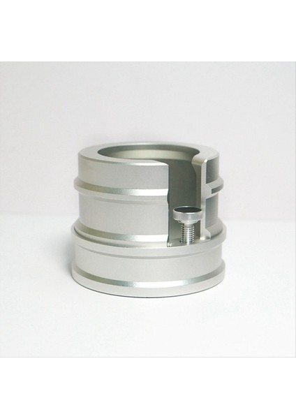 Evrensel 51 53 54 58MM Kahve Tutucu Pres Toz Tutucu Alüminyum Alaşım Ayarlanabilir Pres Toz Taban (Gümüş) (Yurt Dışından) modelleri