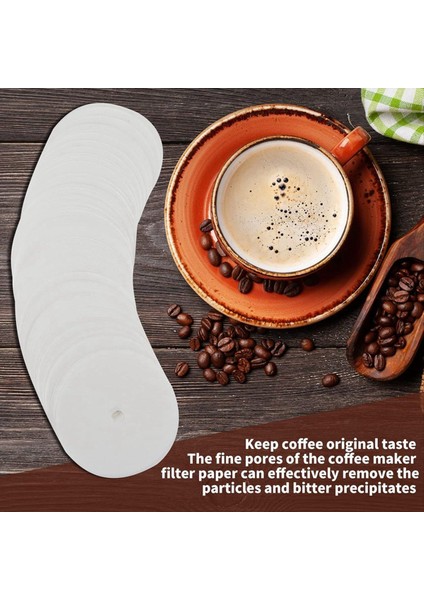 400PCS Ahit Edilmemiş Süzücü Kahve Filtreleri 3 75IN Tek Kullanımlık Kahve Kağıdı Filtresi Disk Kahve Filtreleri Beyaz (Yurt Dışından) indirimleri